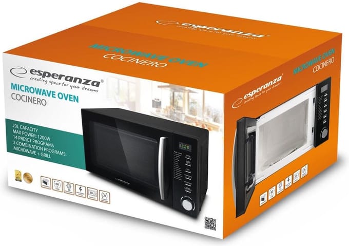 Esperanza Magnetron Voor Appartement Thuis Keuken Cocinero Eko010