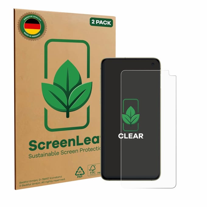 2 Stuks Screenprotector voor Samsung Galaxy S10e - Hoogwaardige Beschermfolie transparant
