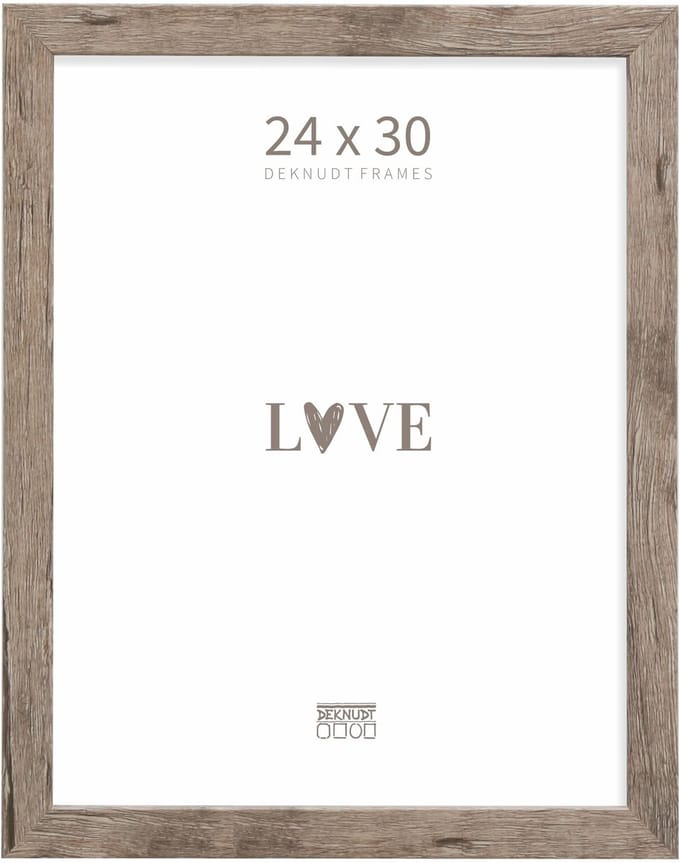 Deknudt Frames fotolijst S45RH7 - grijs-beige - hout - 24x30 cm