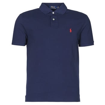 Polo Shirt Korte Mouw Polo Ralph Lauren BASIC MESH KATOENEN POLOSHIRT MET RECHTE PASVORM