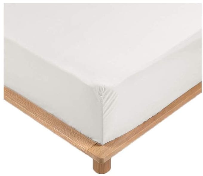 Percale hoeslaken - 30 cm diepte