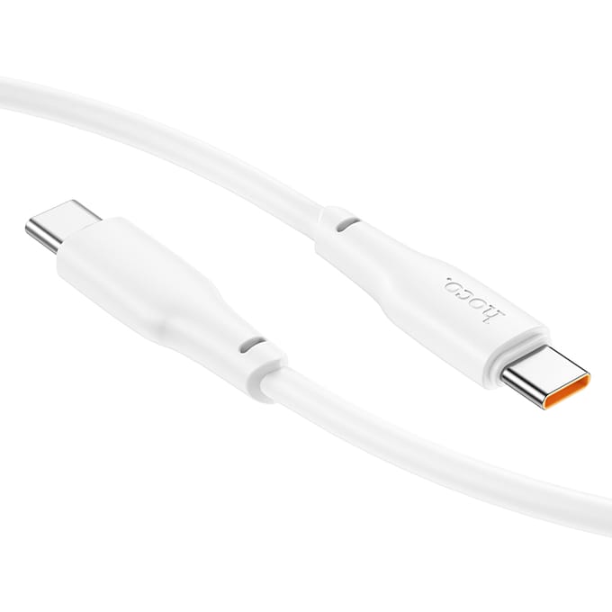 Hoco Snellaad en Data Kabel USB-C naar USB-C 100W 2 meter