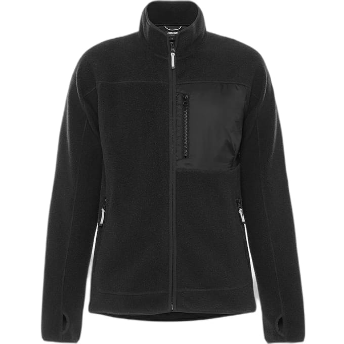 Fristads Argon micro fleecejack dames - Zwart - S