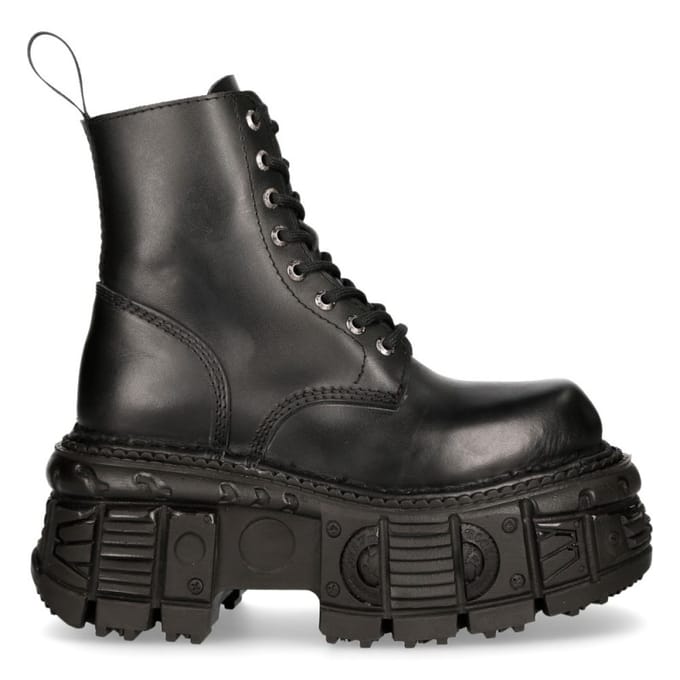 New Rock unisex militaire techno-platformlaarzen - M-MILI084N-S5