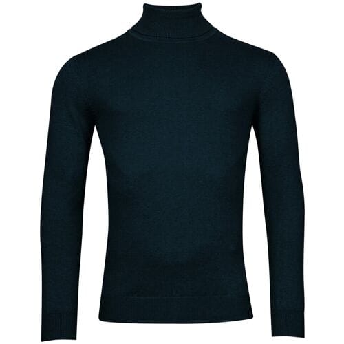 Baileys Trui Rollneck Cotton Cashmere Single Knit Navy / male