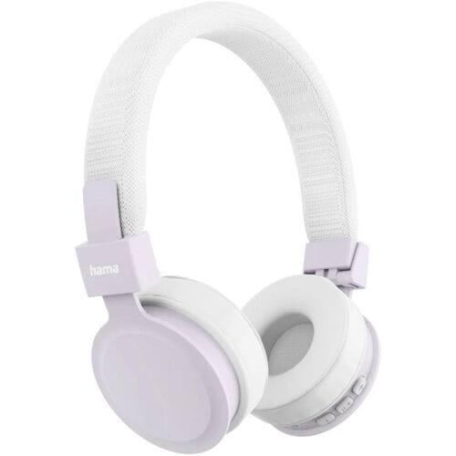 Hama Freedom Lit III On Ear koptelefoon Bluetooth Lila, Wit Headset