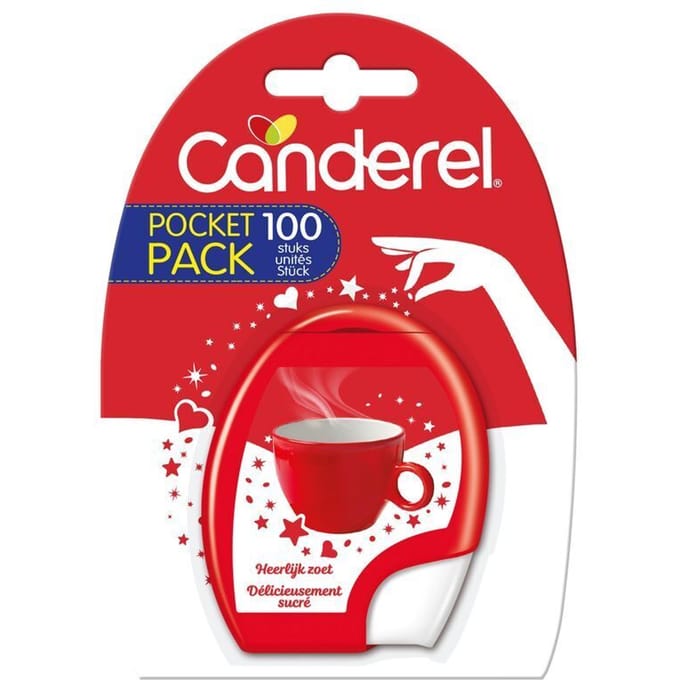 Canderel Niet Bruisen Comp 100x18mg