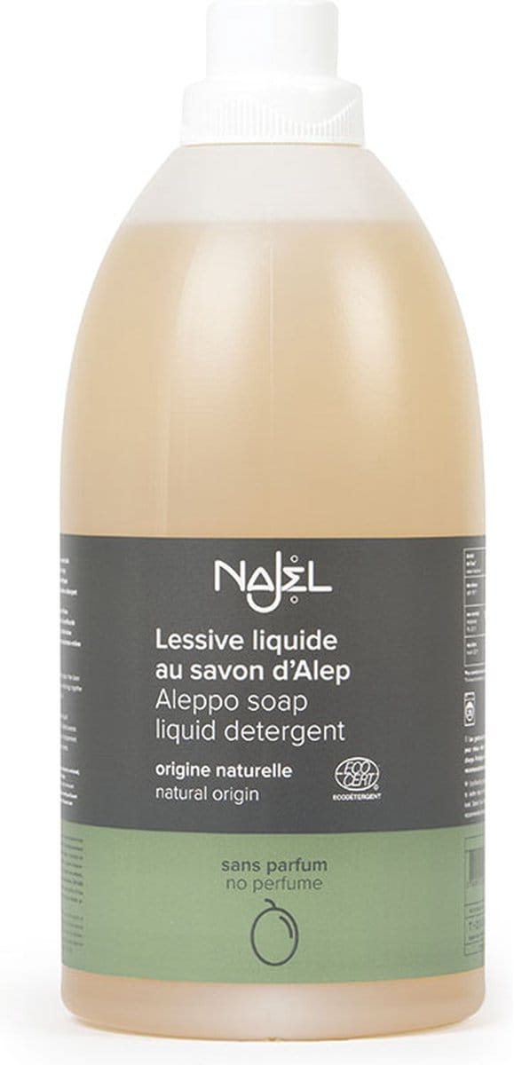 Najel Aleppo Aleppo ecologische vloeibare olijfzeep voor de was (2000ml)