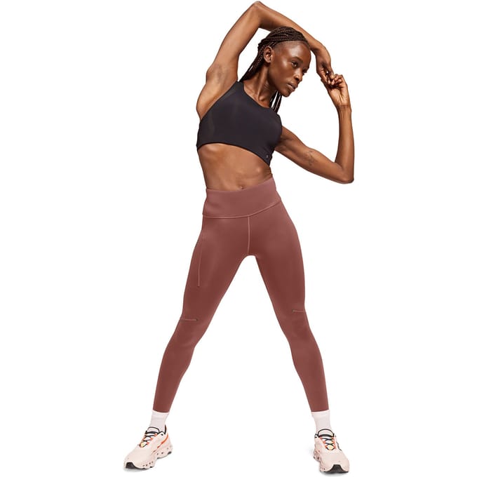 On Performance Tights 7/8 2 Ruby Maat: L | Sportleggings Outlet | Dames