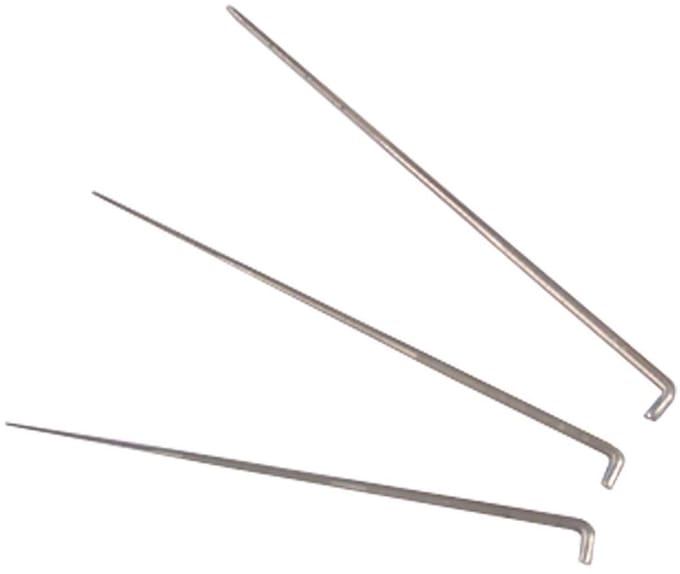 Viltnaald, L: 7,5 cm, grof, 10 stuk/ 1 doos