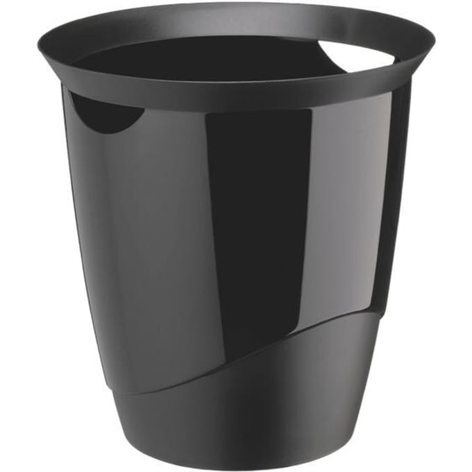 DURABLE - waste basket - 16 L - black