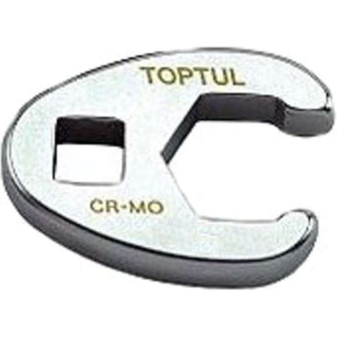 Hanenvoet ringsleutel TOPTUL 18 mm open (voor ratel 3/8 inch)