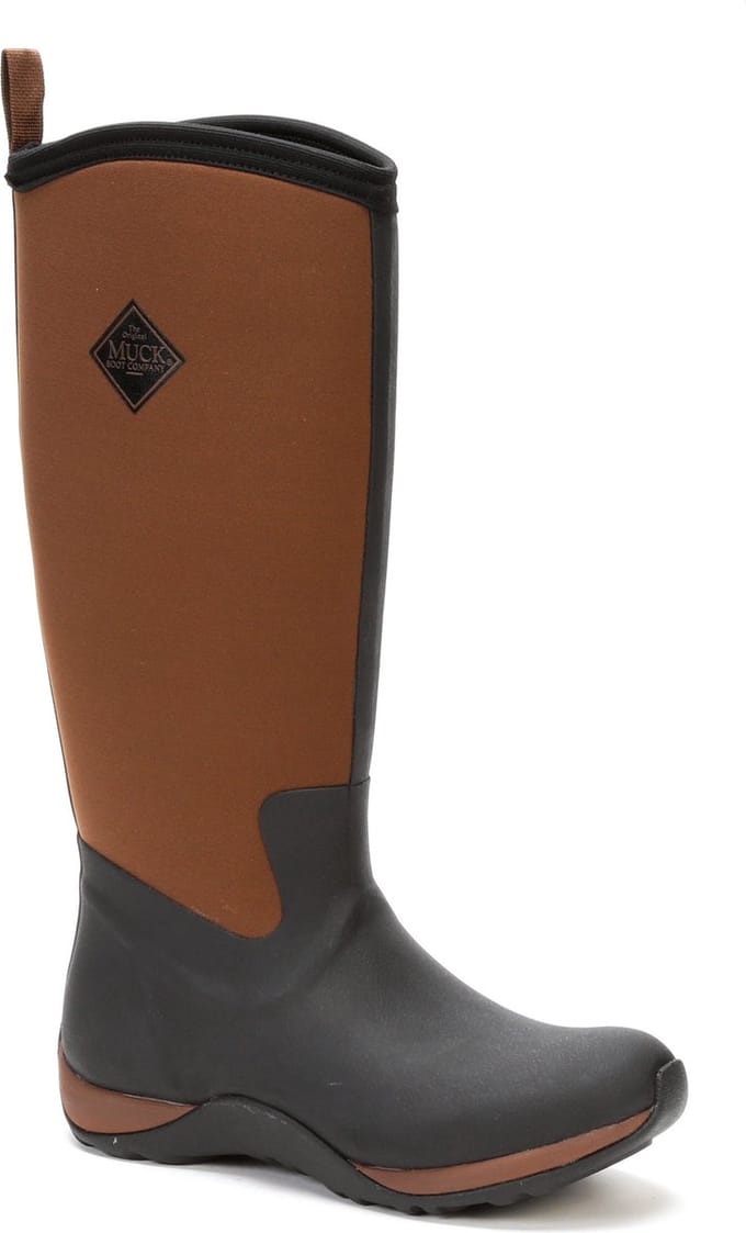 Muck Boot Arctic Adventure Outdoorlaarzen - Zwart/Bruin - Dames - US8
