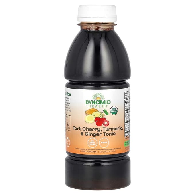 Tonique Cerise Acide, Curcuma & Gingembre, 16 fl oz (473ml)