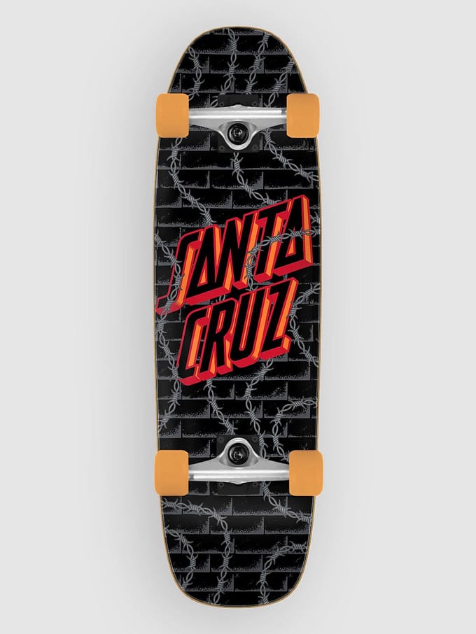 Santa Cruz Big Strip Barbwire 8.4" Complete zwart