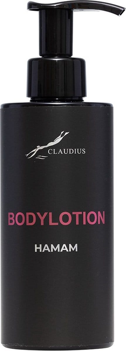 Bodylotion Hamam 300 ml - met pomp - zwarte fles