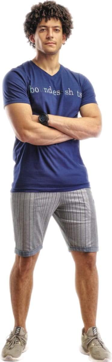 Embrator mannen Jogging set / Huispak Boundless blauw maat M