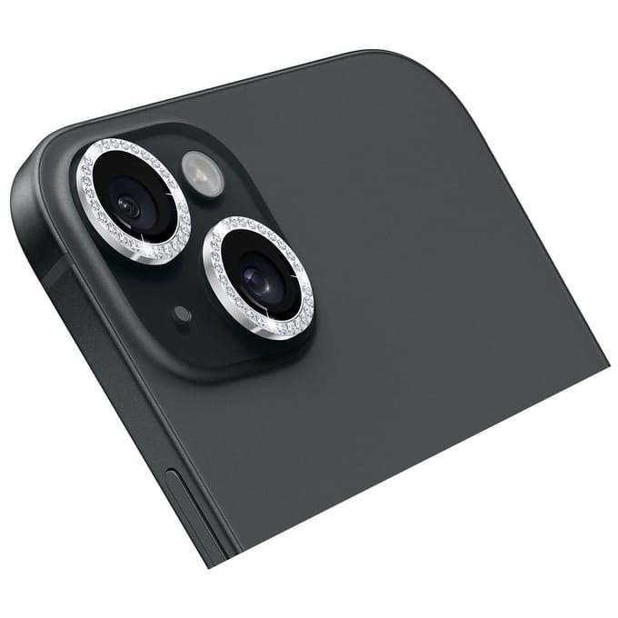Holdit Camera Lens Protector Glitter geschikt voor Apple iPhone 14 / 14 Plus