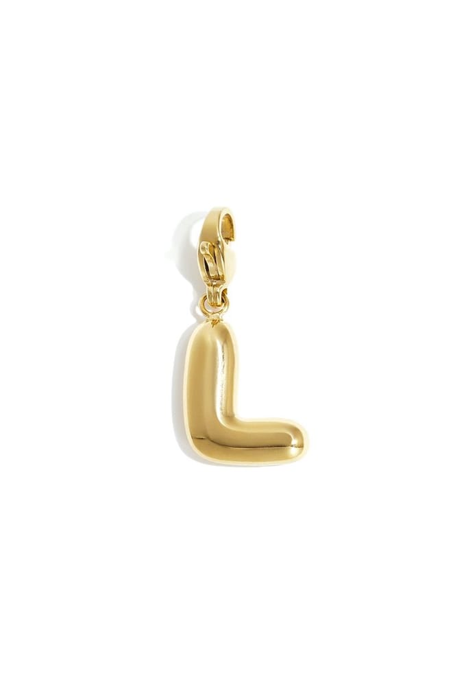 Bedel - letter L - roest vrij staal - sieraad - cadeau tip