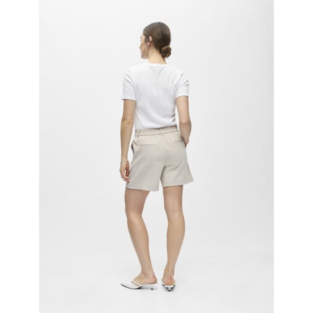 Object Objlisa Mw Re Shorts Broeken Dames - Beige - Maat 44