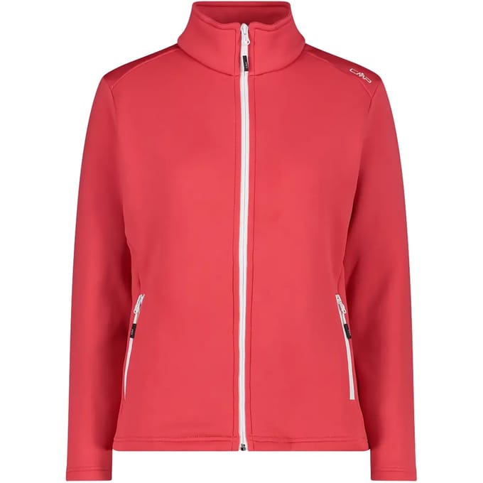 Vrouwen stretch fleece met rits CMP