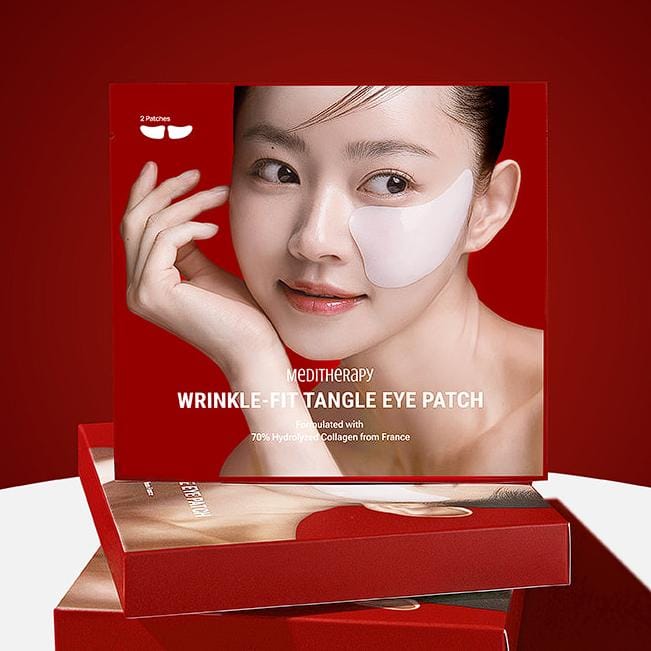 [MEDITHERAPY] Wrinkle-Fit Tangle Eye Patch 4EA beige