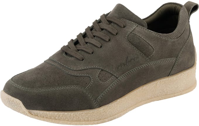 OMBRE Schoenen - Veters - Effen Olijf 43