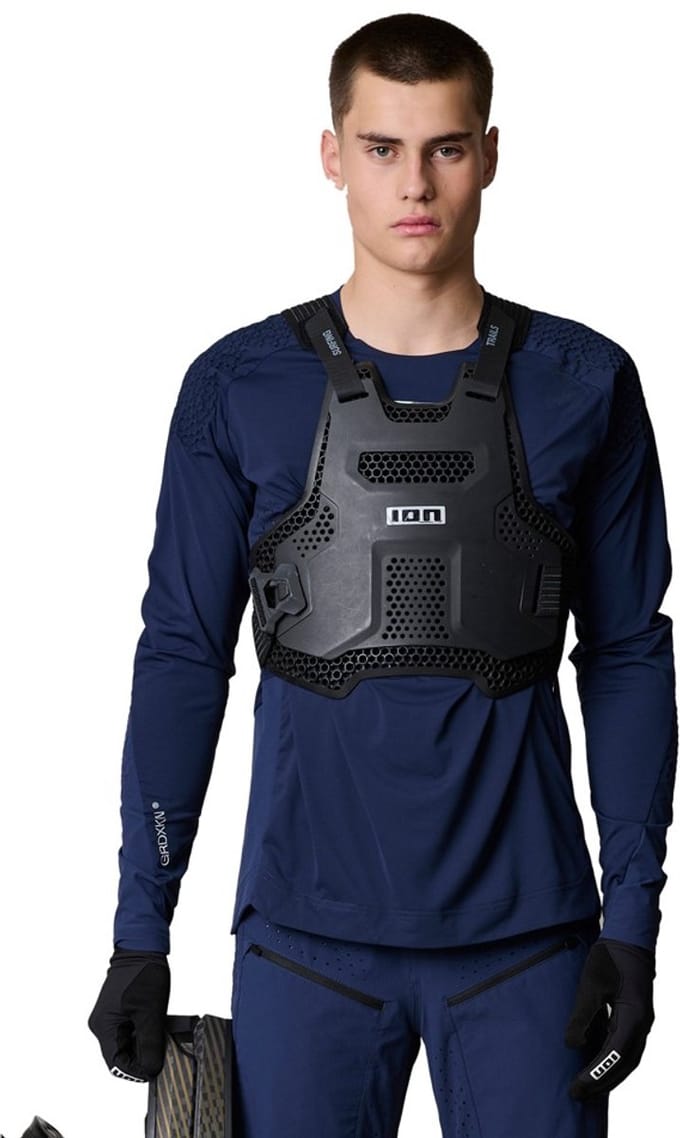 Ion Gridxkn Scrub Select Langarm Enduro Trui Blauw M Man