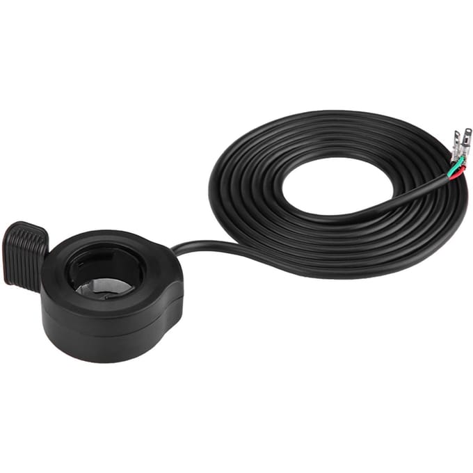 22mm 78inch Universele Duim Gashendel Snelheidsregeling Assemblage voor E-bike Elektrische Fiets Scooters zwart