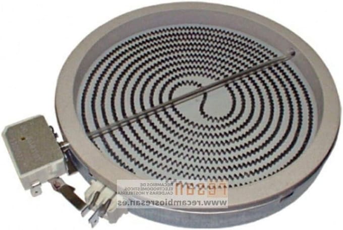 Keramische Kookplaat - Verwarmingselement - Koken Thuis - 1500 Watt Vermogen - 180 mm Diameter - Zwart