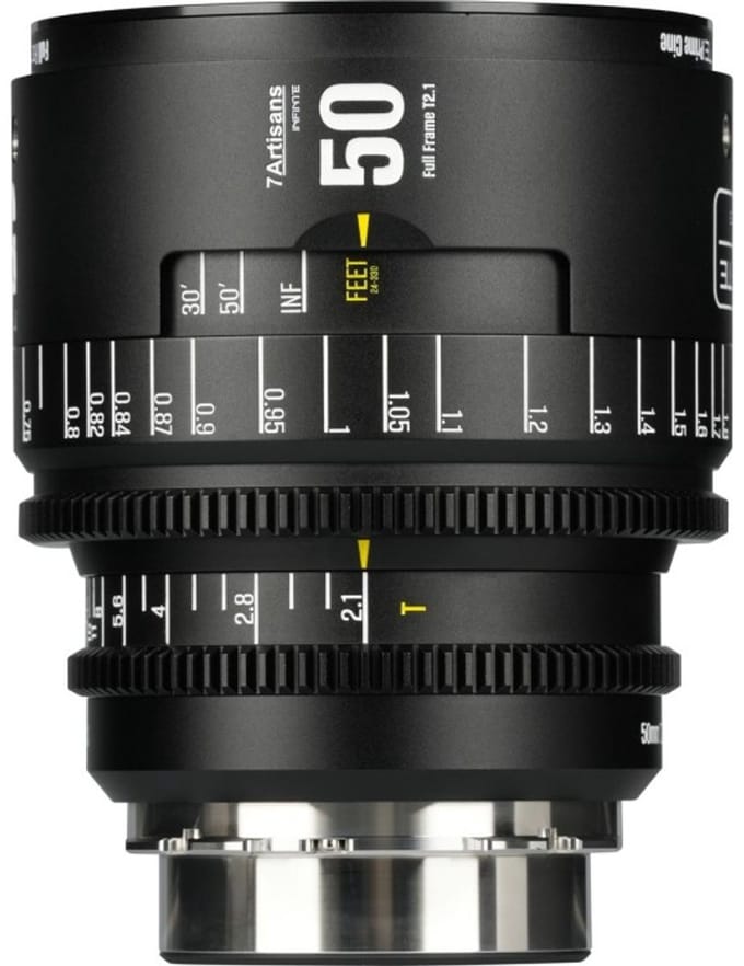 7Artisans Infinte 50mm T2.1 FullFrame DE-Clicked PL Mount