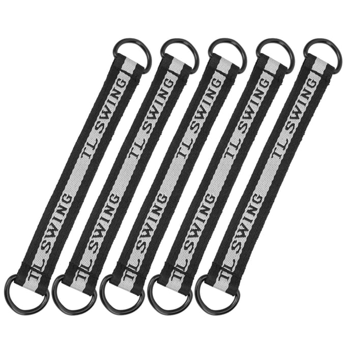 5 stuks 24cm Schommel Verbindingsriem Buiten Binnen Hangstoel Schommel Accessoires gray