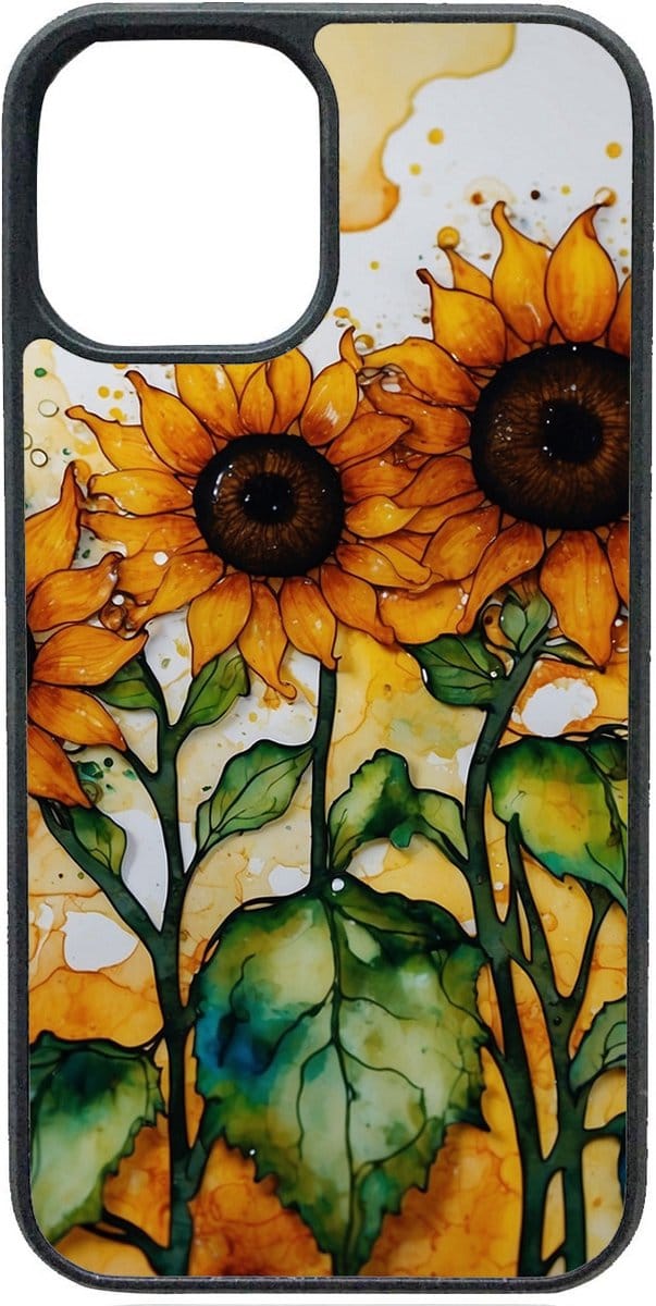Telefoonhoesje - 3 ZONNEBLOEMEN - Iphone 16