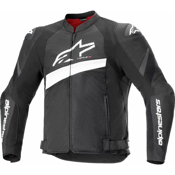 Alpinestars T-GP Plus R V4 Airflow Jas Zwart Wit - Jas