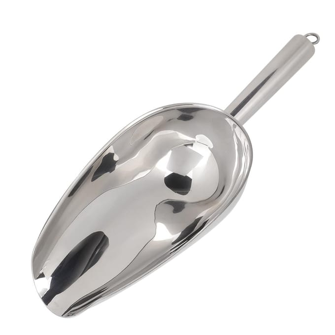 1PC Roestvrij Staal Multifunctionele IJsschep Voedschep Koffiebonen Gedroogd Fruit Schep(24oz) gray