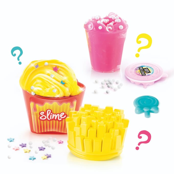 So Slime DIY winkelmandje met slijm coll - Roze Spelen met slijm