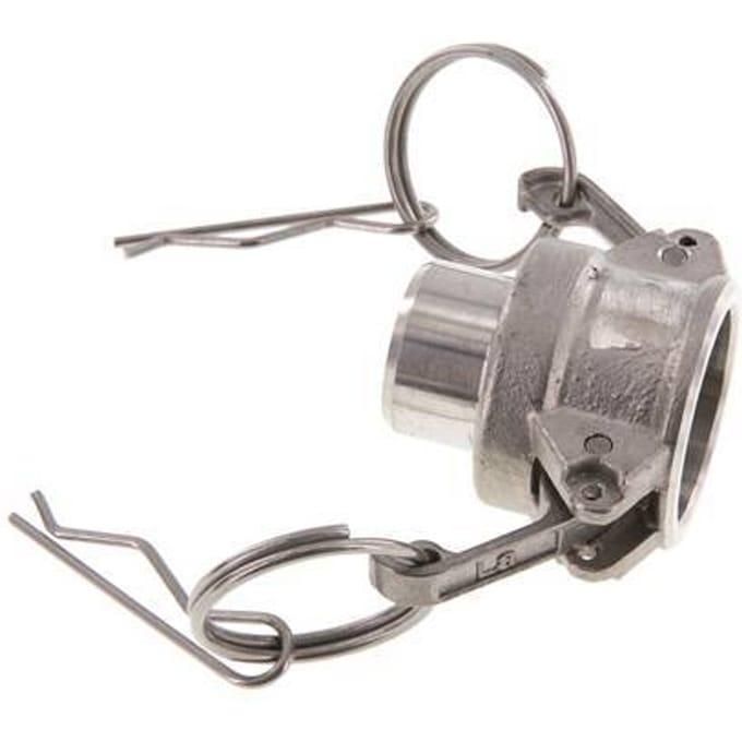 Camlock DN 20 (3/4'') Koppeling RVS met lasuiteinde (26.9 mm) Type B (AS) MIL-C-27487