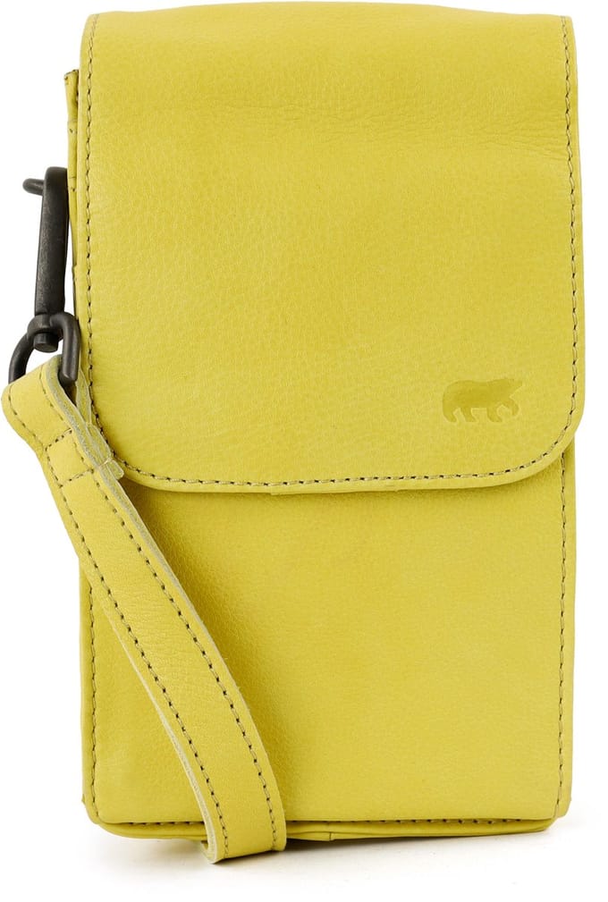 Bear Design Robbie 2.0 Leren Crossbodytas / Schoudertas - Butter Yellow