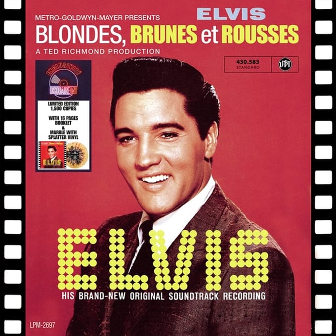 Elvis Presley - Blondes, Brunes & Rousses (LP)