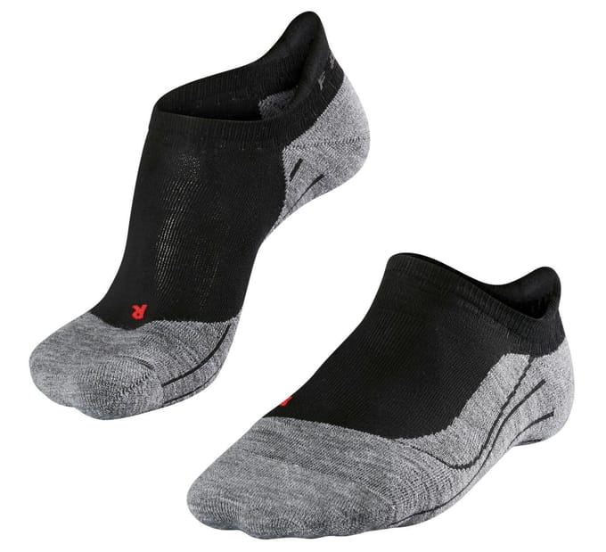 FALKE RU4 Invisible anti-blaar katoen functioneel materiaal hardloopsokken dames zwart - maat 41-42