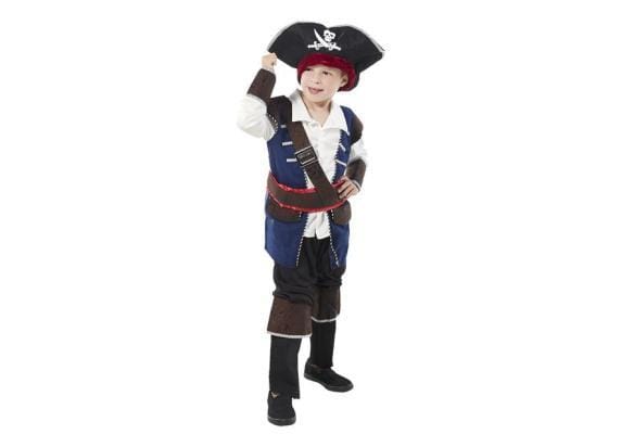 Dreamland Verkleedpak Piraat maat 146 Feestkleding
