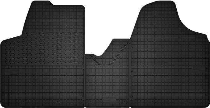 Wielganizator SolidTread – Citroen Jumpy II – Rubber Matten – Zwart – 2007 tot 2016