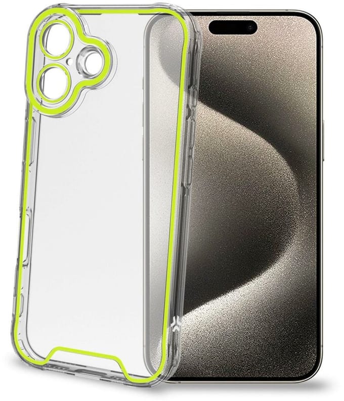Telefoonhoes Celly IPHONE 16 PLUS Transparant