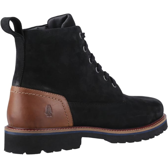 Hush Puppies Maguire Nubuck Heren Zwarte Enkelboots