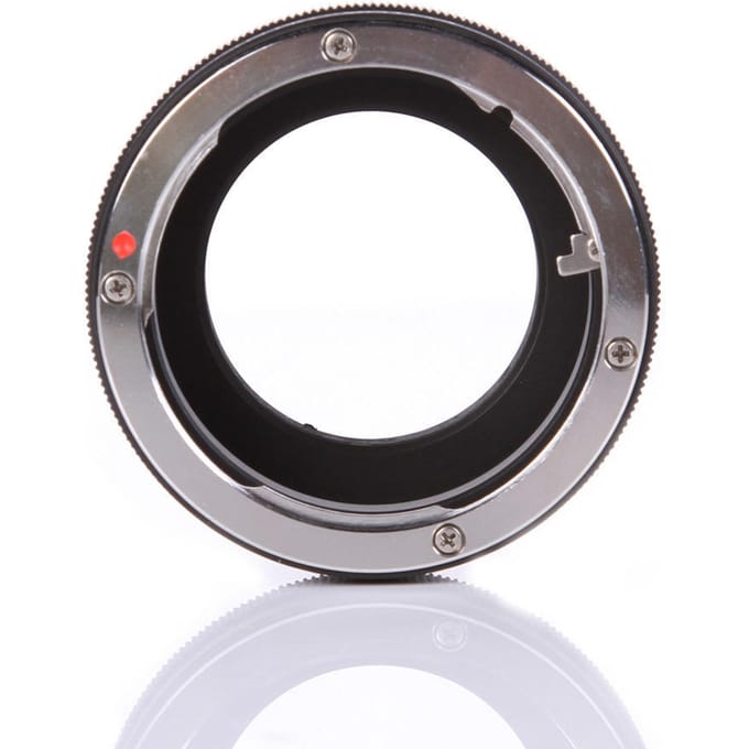 Fotga-adapter Anello Montaggio voor Olympus OM Lens Micro M4/3 fotocamera gray