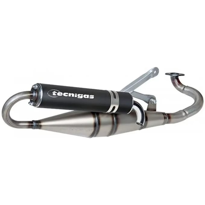 Tecnigas Minarelli Vertical Engine Next R Uitlaatspruitstuk Zilver