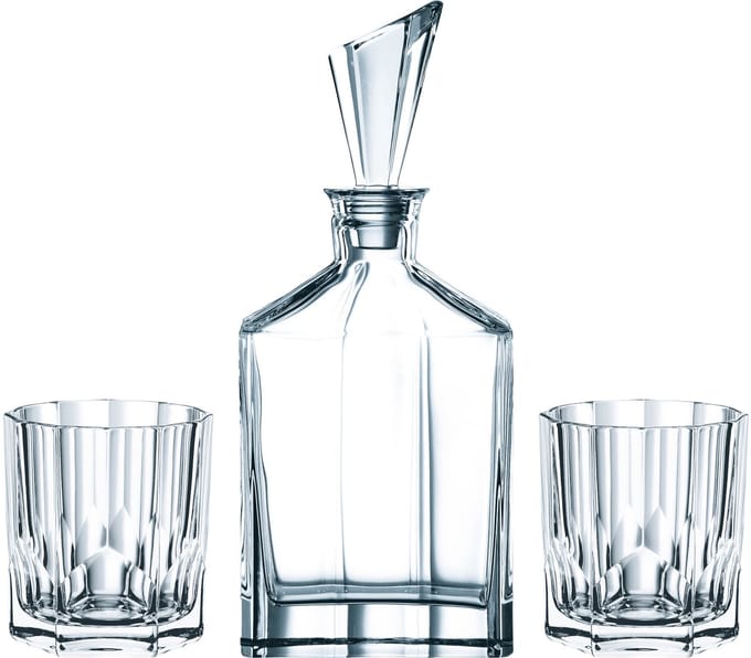 Nachtmann Aspen Whiskyset 3-delig Kristal Helder glas CADEAU TIP