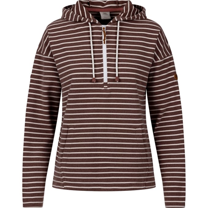 Trespass Dames/Dames Softly Hoodie (Kastanje)