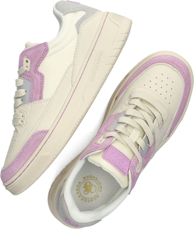 Scotch & Soda Elli Lage sneakers - Dames - Paars - Maat 38