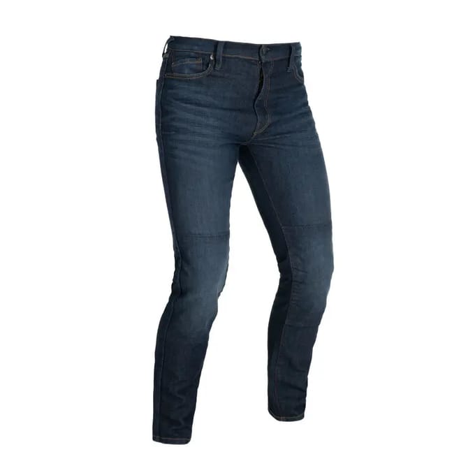 Slim fit moto jeans donker verouderd Oxford OA AAA